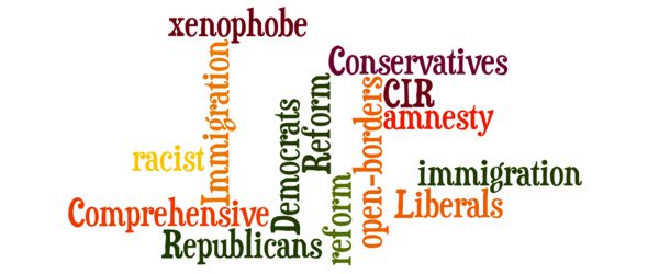 Immigration Reform Wordle