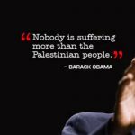 Bsrack Obama About the Palestinian People