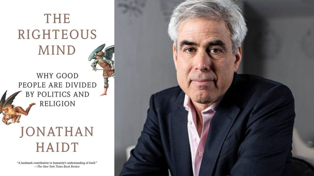 The Righteous Mind By Jonathan Haidt