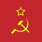 Symbol on the flag of the Soviet Union