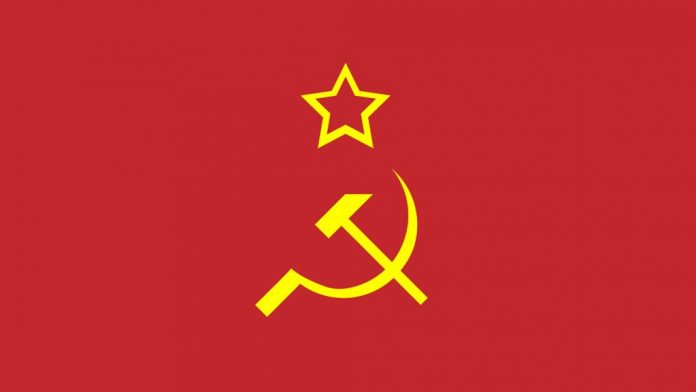 Symbol on the flag of the Soviet Union