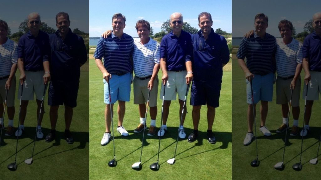 Photo of Bidens Golfing with Board Member of Ukraine's Burisma