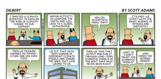 Dilbert takes on climate Change