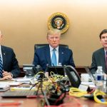 Trump and council on al-Baghdadi Raid