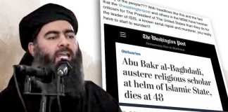 “Abu Bakr al-Baghdadi, Islamic State’s ‘terrorist-in-chief,’ dies at 48.”