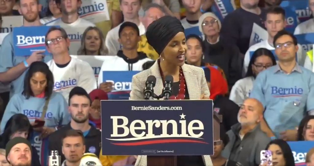 Ilhan Omar says end Ilhan Omar says end