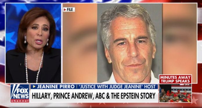 Jeanine Pirro on Epstein