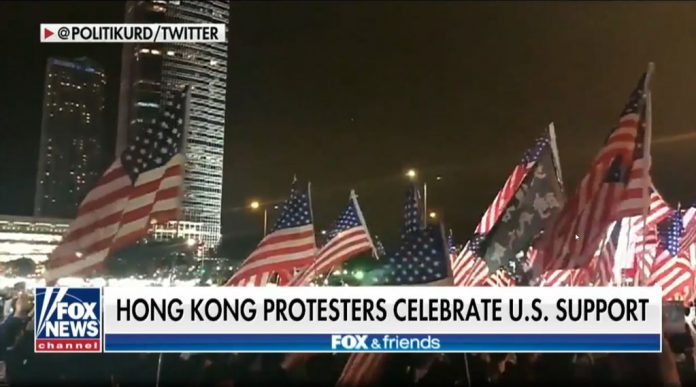 Trump supports Hong Kong