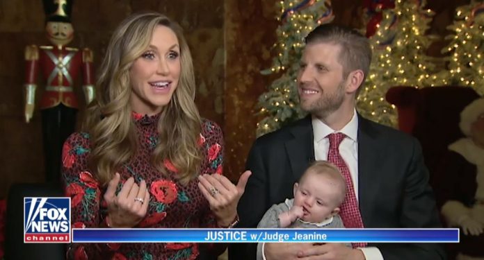 Eric, Laura and Carolina Trump on Judge Jeanine