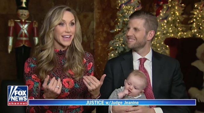 Eric, Laura and Carolina Trump on Judge Jeanine