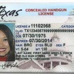 Texas Concealed Handgun License