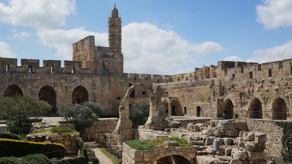 The Tower of David in Jerusalem, Israel