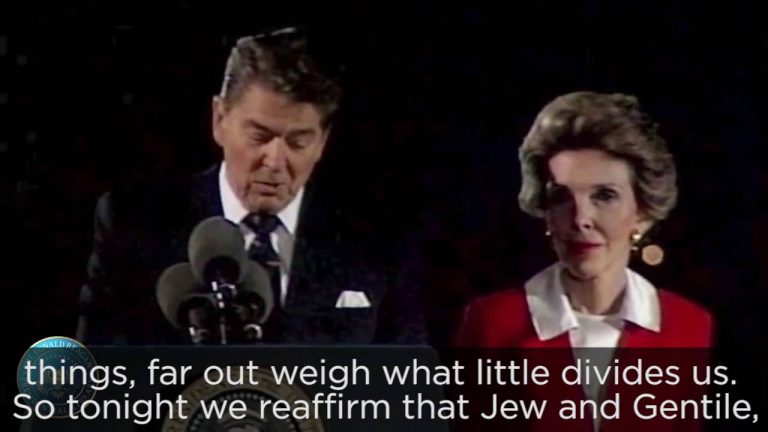 Ronald Reagan: The things that unite us far outweigh what little divides us.
