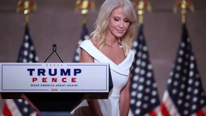 Kellyanne Conway’ speaking at the Republican National Convention