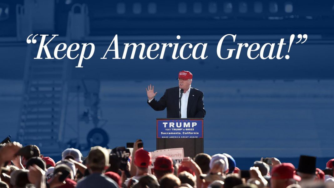 Kepp America Great with Donald Trump