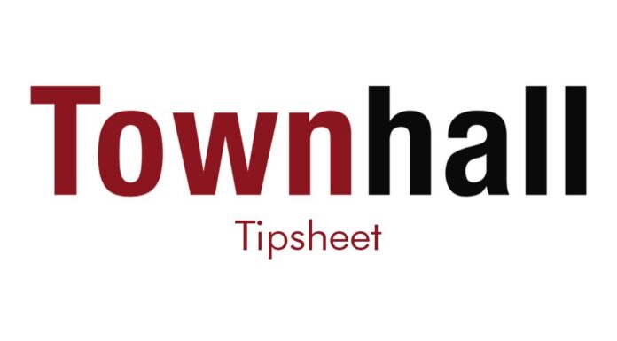 Townhall.com Tipsheet