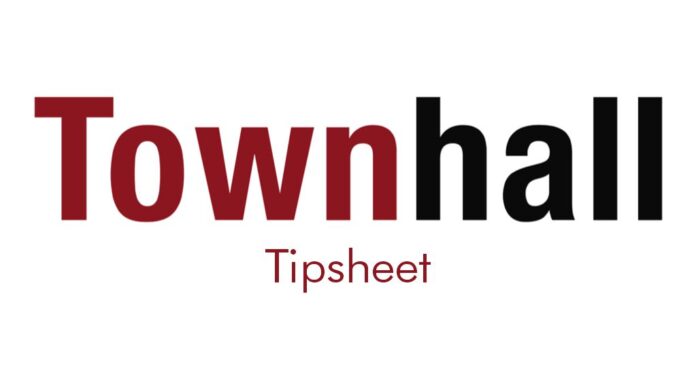 Townhall.com Tipsheet