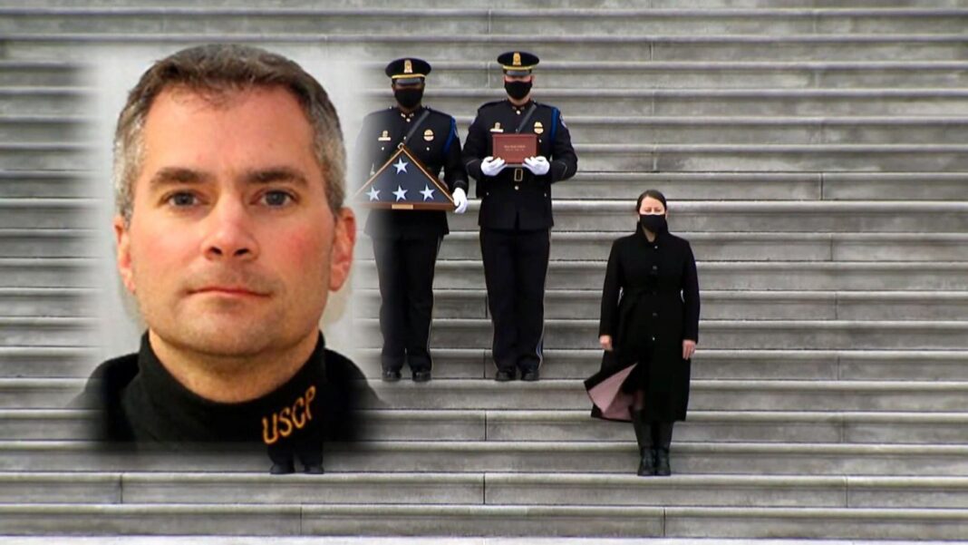 Brian Sicknick Honor in U.S. Capitol Rotunda