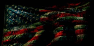 American Flag Dark