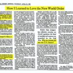 How Biden Learned to Love the New world Order