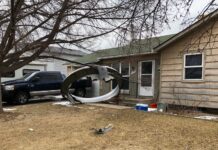 United Flight 328 debris