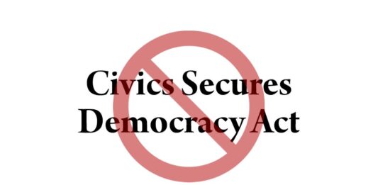 STOP the Civics Secures Democracy Act