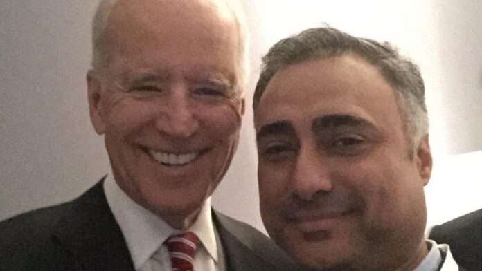 Joe Biden and Imaad Zuberi