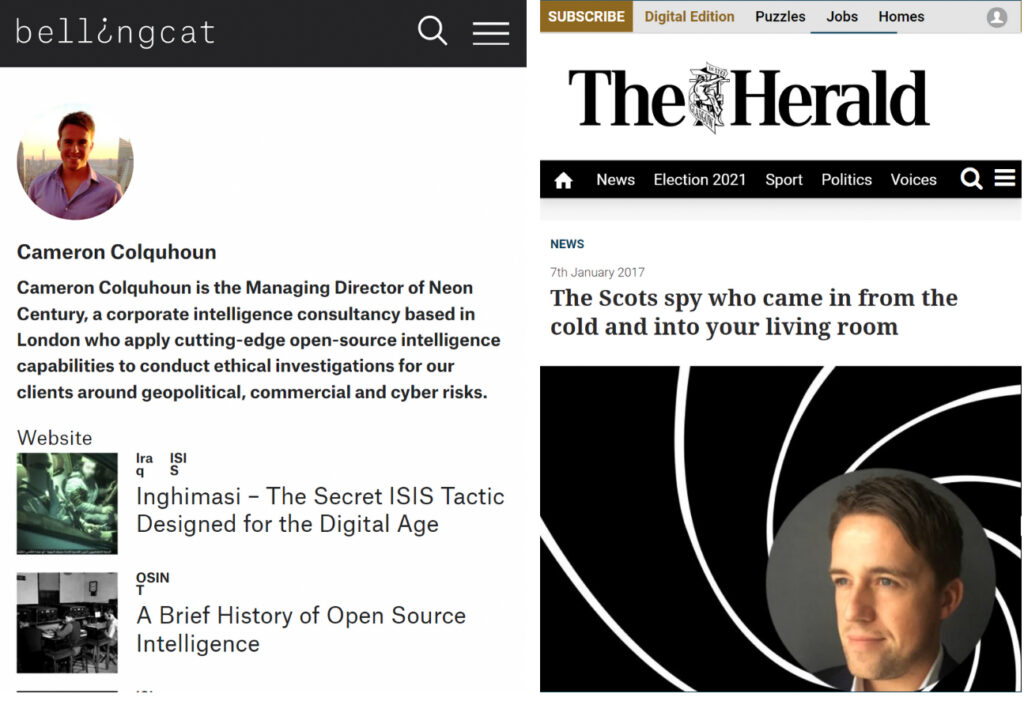 Bellingcat fails to inform its readers of even the most glaring conflicts of interest