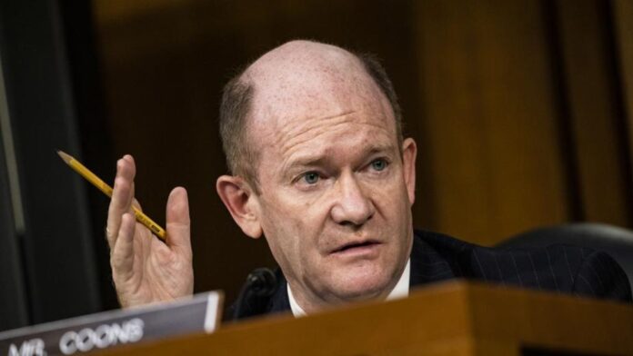 Sen. Chris Coons D-Del. Sen. Chris Coons D-Del.