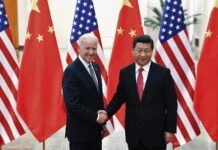 VP President Joe Biden and Xi Jinping