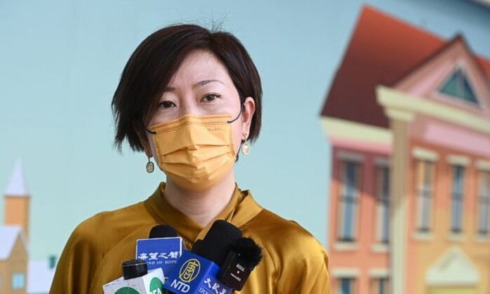Sarah Liang, a reporter for the Hong Kong edition of The Epoch Times