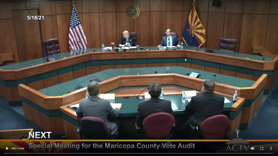 Special Meeting for the Maricopa County Vote Audit