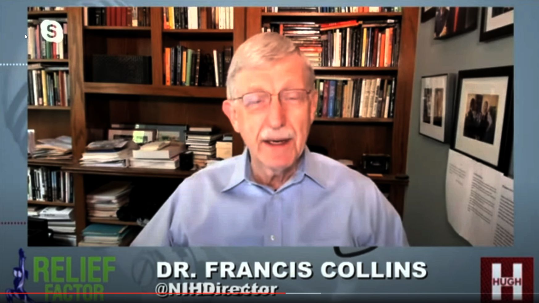 Dr. Francis Collins speaking on Hugh Hewitt Show