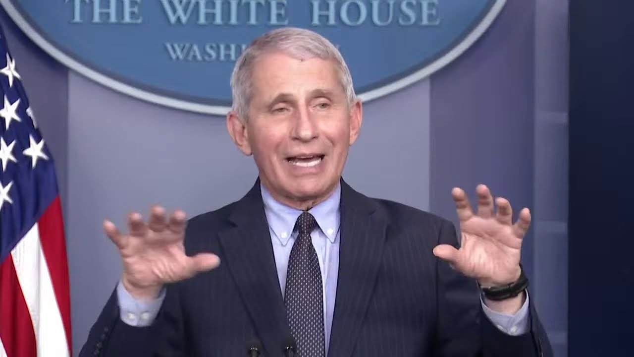 Dr. Fauci speaks at press briefing on Biden's 2nd day