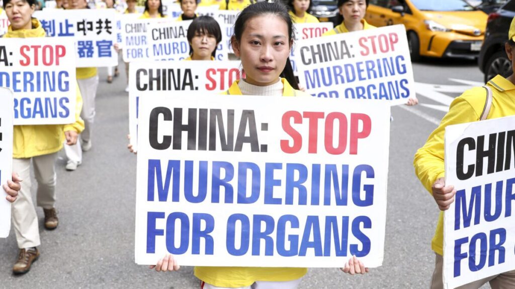 Protesting China's Murder For Organs