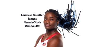 American Wrestler Tamyra Mensah-Stock Wins Gold!!!