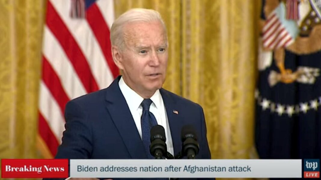 Biden addresses nation after Afghanistan attack