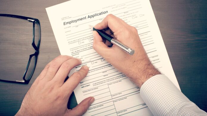 Filling Out Employment Application