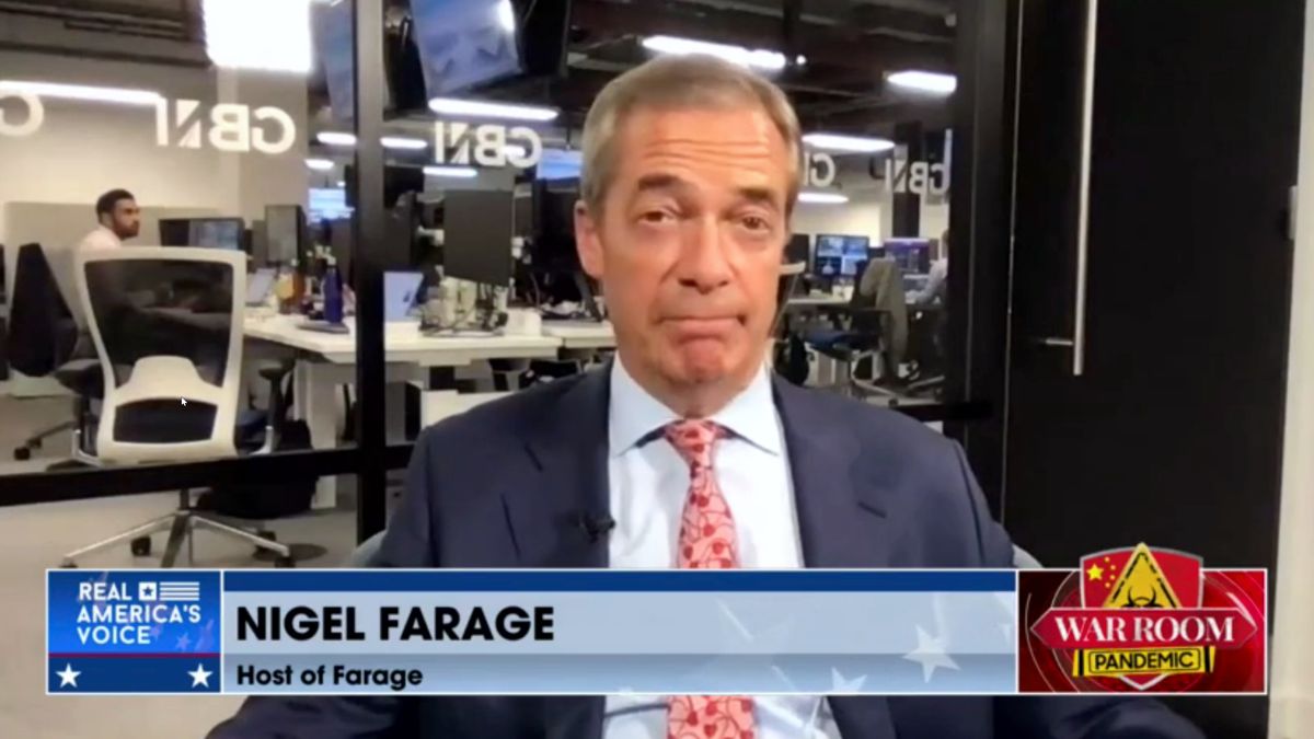 Nigel Farage on War Room
