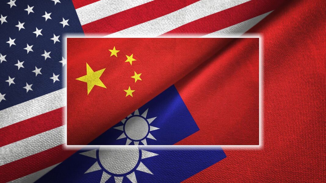 United States • Taiwan • Chinese Flags