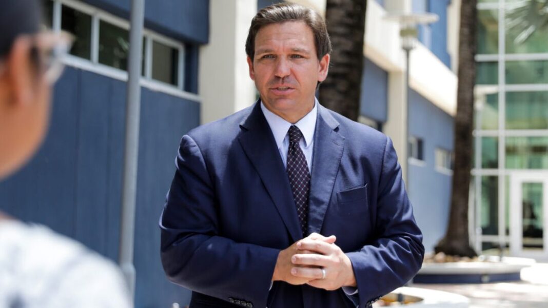 Florida Governor Ron DeSantis