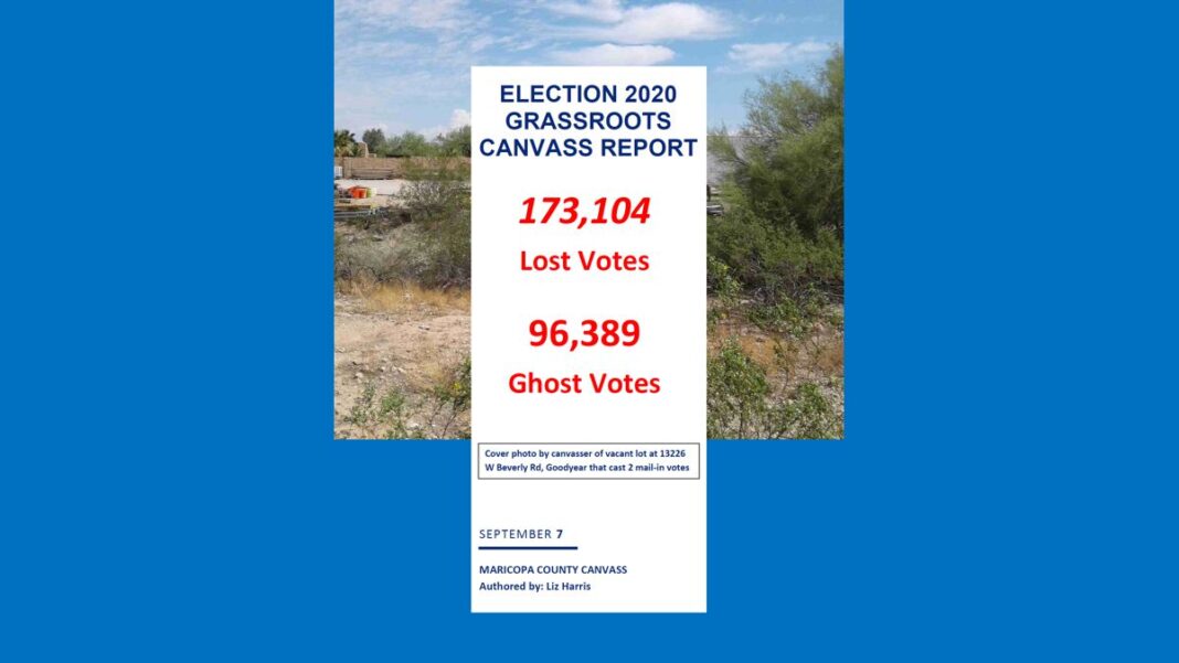 Election 2020 Grassroots Canvass Report