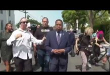 BREAKING: Recall Candidate Larry Elder Attacked By Egg-Throwing Protesters in Los Angeles