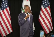 The California recall election and “history’s most boneheaded predictions” Larry Elder Giving Concession Speech