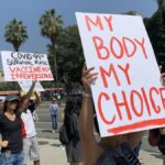 My Body My Choice Vaccine Mandate Protest