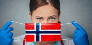 Norway Flag COVID-19 Mask