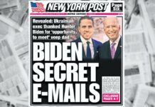 New York Post - Biden Secret E-Mails