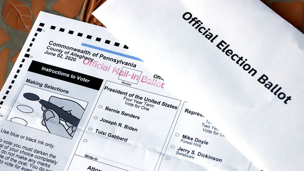 Pennsylvania Mail-In-Ballot