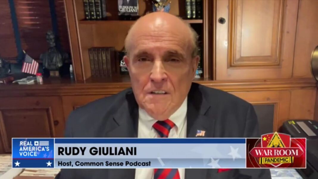 Rudy Giuliani on War Room with Steven Bannon