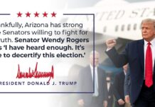 Sign Wendy Rogers’ Petition to Decertify the Arizona Election Results Donald Trump on Decertifying Arizona Election